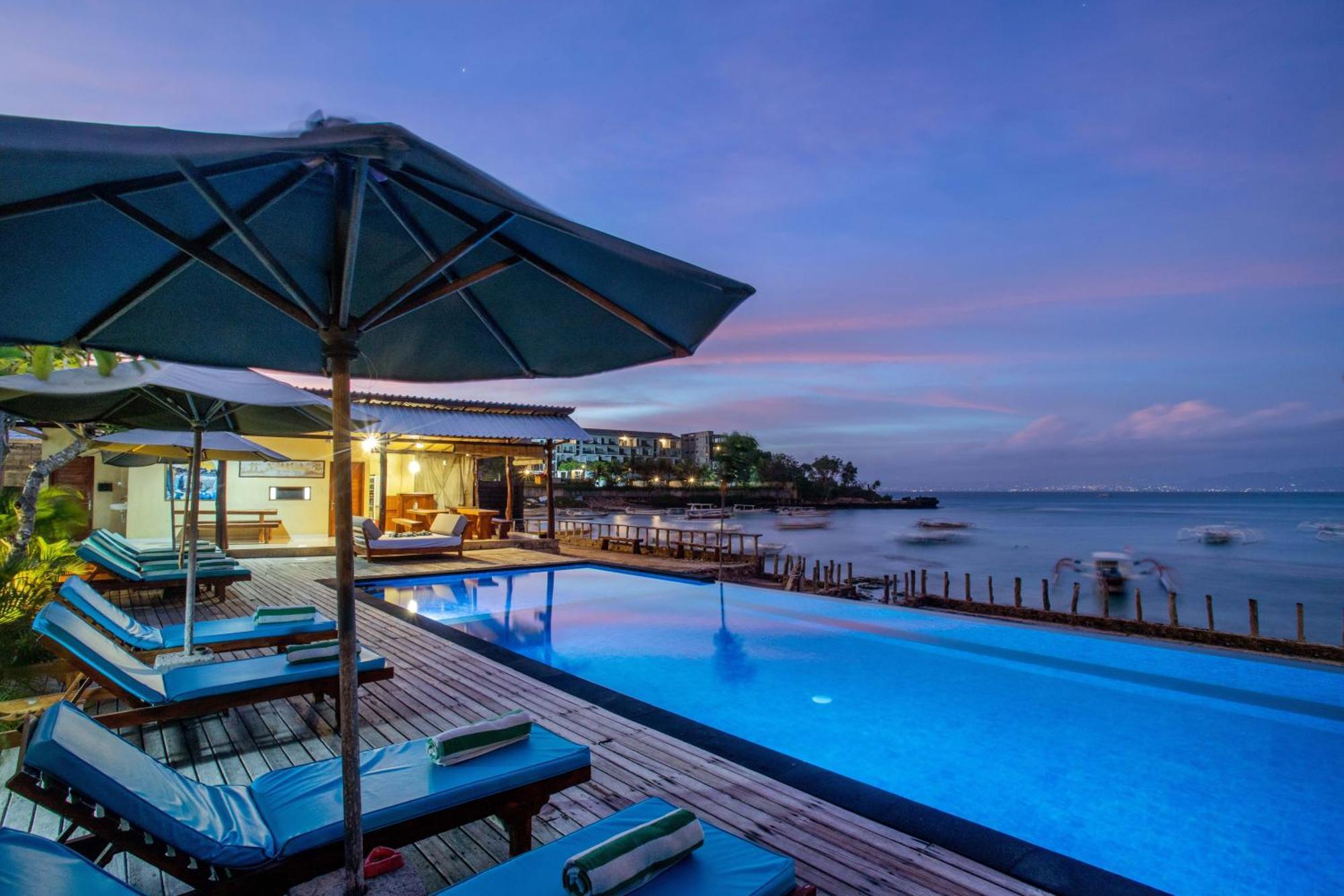 Hotel D'Muncuk Huts Lembongan Exterior foto