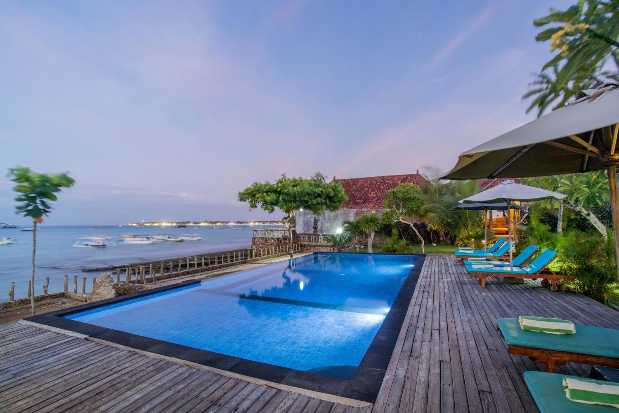 Hotel D'Muncuk Huts Lembongan Exterior foto
