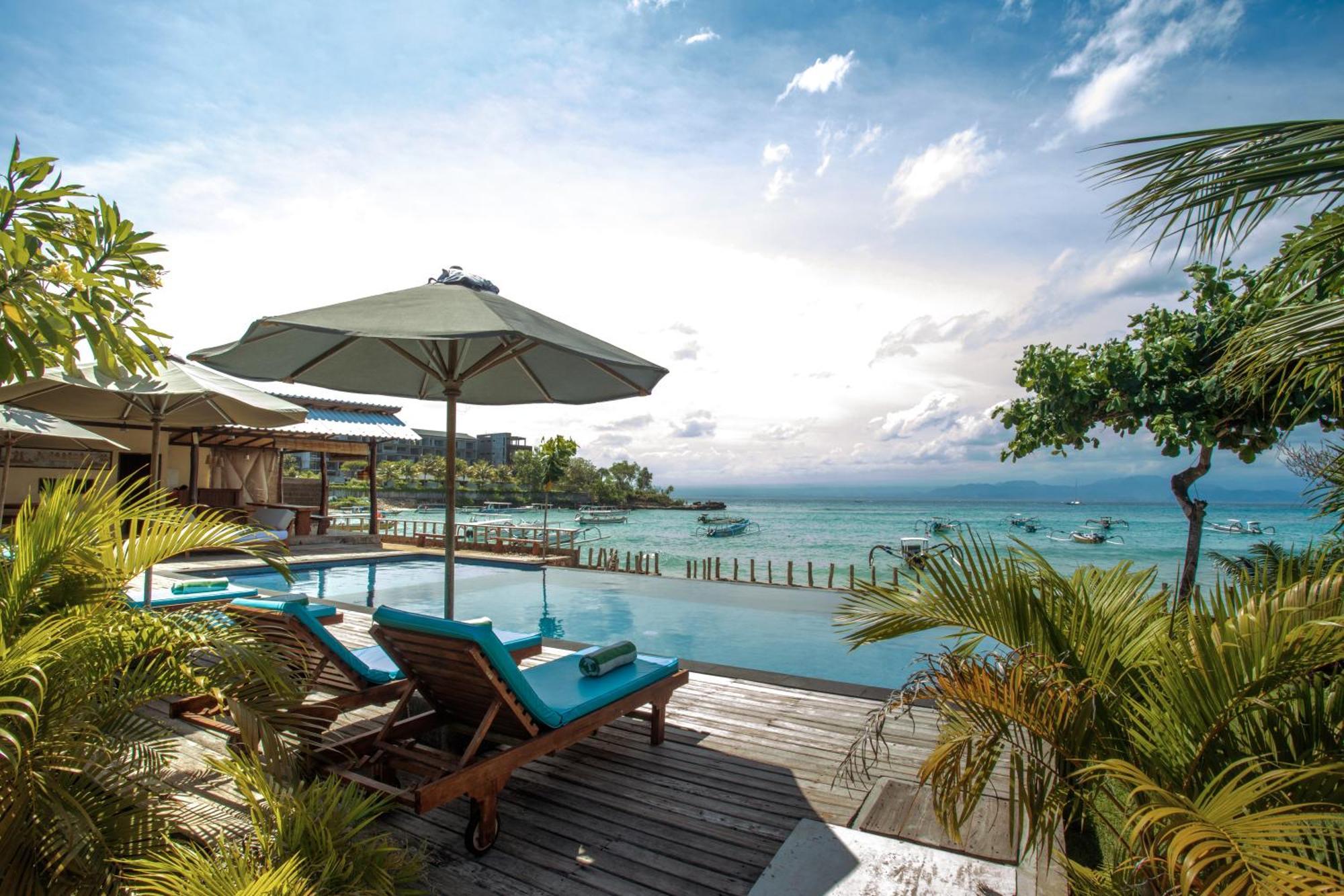 Hotel D'Muncuk Huts Lembongan Exterior foto