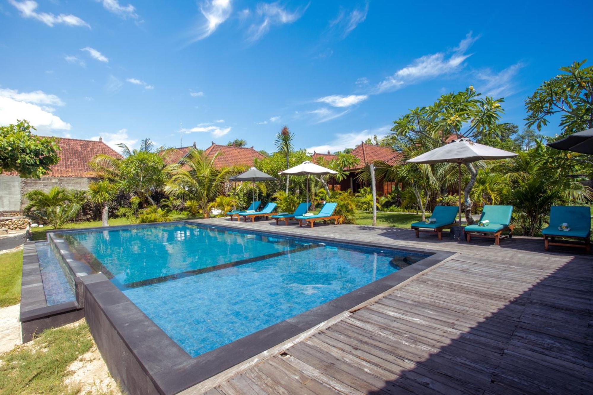 Hotel D'Muncuk Huts Lembongan Exterior foto