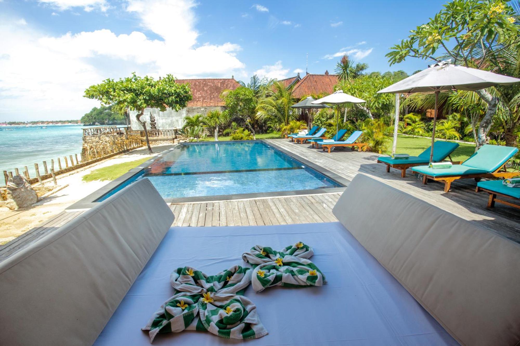 Hotel D'Muncuk Huts Lembongan Exterior foto