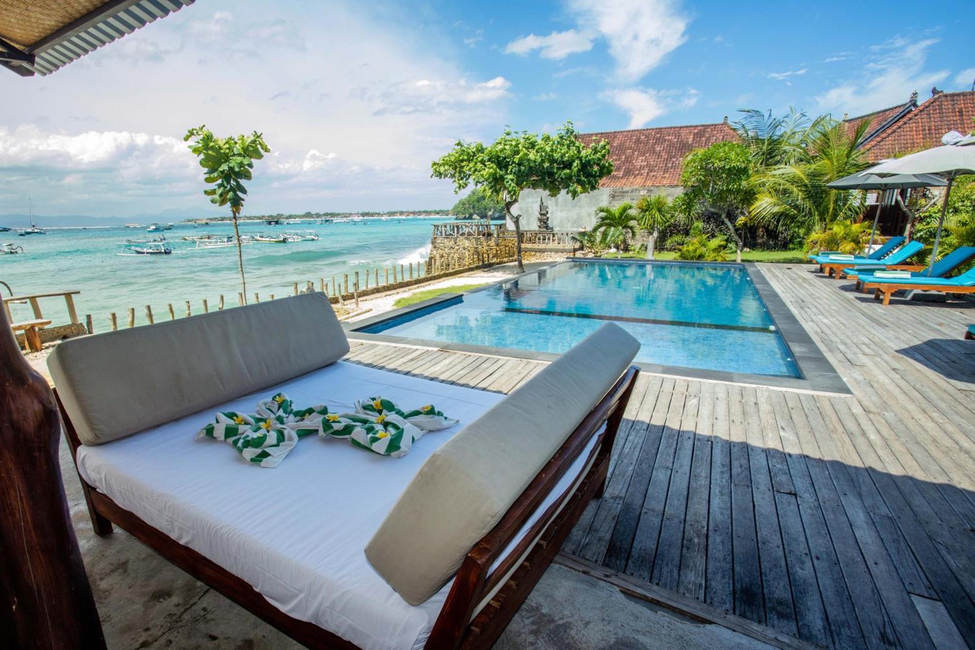 Hotel D'Muncuk Huts Lembongan Exterior foto