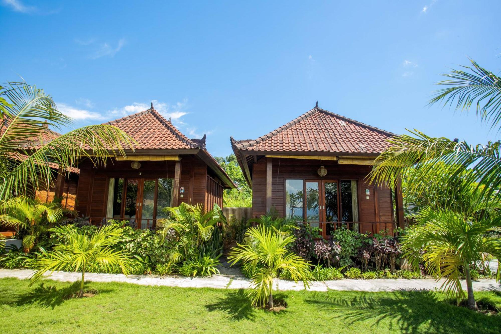 Hotel D'Muncuk Huts Lembongan Exterior foto