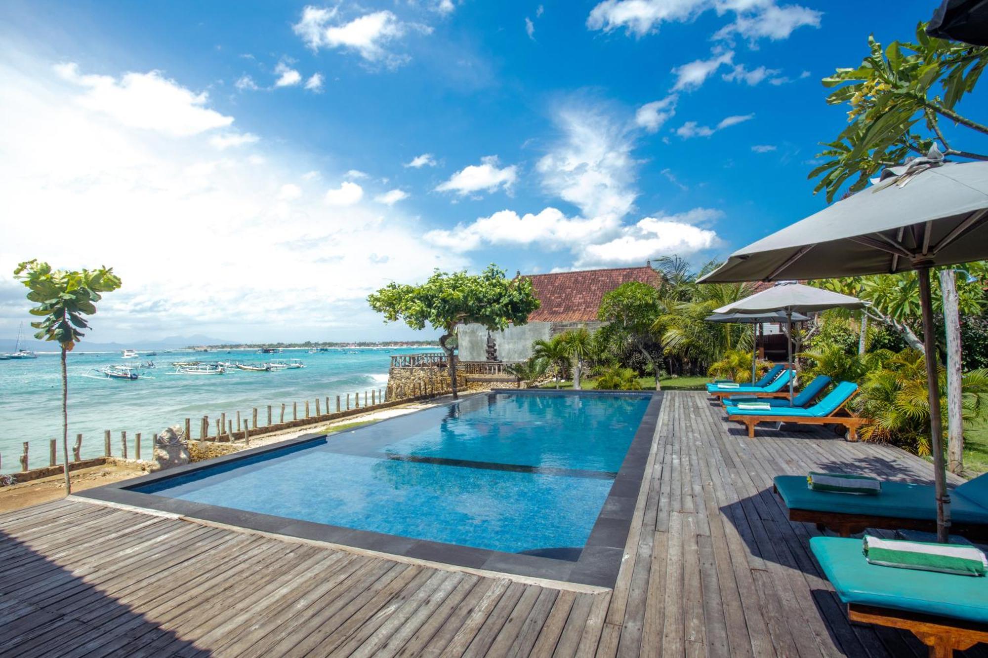 Hotel D'Muncuk Huts Lembongan Exterior foto