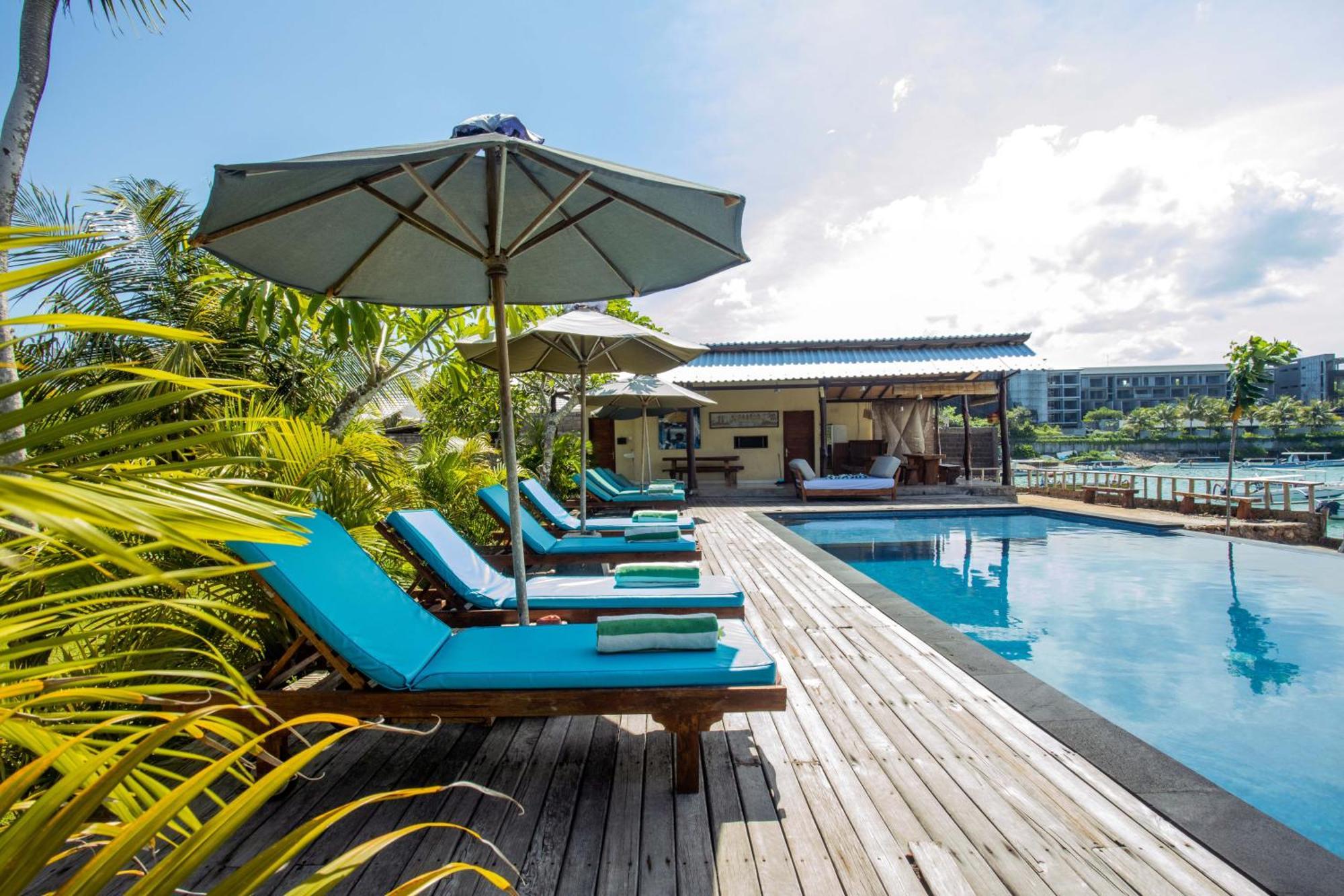 Hotel D'Muncuk Huts Lembongan Exterior foto